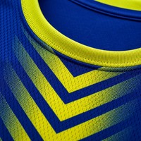 Conjunto de Uniforme de Fútbol con Franjas Chevron OEM, Sublimado, Corte Holgado, Ropa Deportiva, Uniforme de Equipo, Logotipo Personalizado