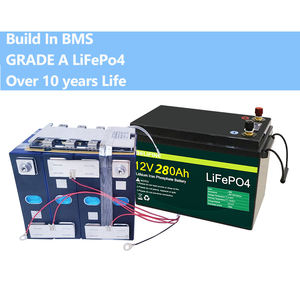 6000 딥 사이클 12.8V 280Ah 리튬인산철 배터리 3584WH 고에너지 밀도 리튬 배터리 12V 280Ah RV 해양 트롤링 모터용 - Product Image 6