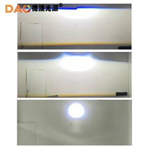 <b>Led</b> <b>Headlights</b> G10 Single Projector Lens Dual Cup Laser Beam 30000 Lm 6000K 12V 70W For Retrofit Upgrade Universal Fit - Product Image 4
