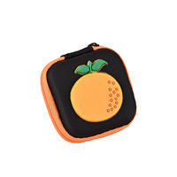 Boîte de rangement EVA mignonne de style anime, étui pour écouteurs, câble de données, organisateur de disque dur portable, boîte d'emballage pour appareils numériques