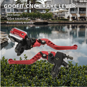 Conjunto de Bomba de Cilindro Maestro Hidráulico CNC de 7/8\" 22MM <span class=keywords><strong>GOOFIT</strong></span>, Palanca de Freno y Embrague para Motocicleta, ATV, Dirt Bike y Pit Bike - Product Image 2