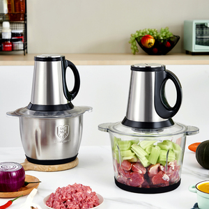 Meilleur Robot Culinaire Multifonctionnel en Acier Inoxydable pour Légumes et Viandes, Trancheuse pour Usage Domestique en Cuisine, Garantie 1 An, Viande Rouge - Product Image 4