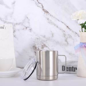 Wholesale 12oz Fancy Stainless Steel Thermal Eco Insulated <b>Double</b> <b>Wall</b> Sublimation Custom Coffee Travel Mug Lid Personalized US - Product Image 3