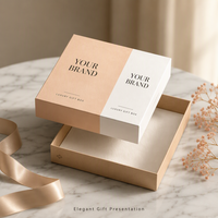 Boîte cadeau rigide noire mate recyclable avec couvercle magnétique, finition mate et doublure en mousse pour l'emballage de jouets
