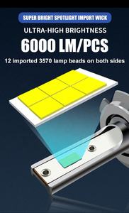Faro LED Canbus de Alta Potencia 130W con Chip CSP ZES 9005 9006 9012 H1 H4 H7 H11 Bombilla LED para Coche - Product Image 5