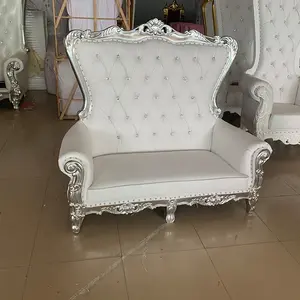Tianshan — fauteuil de luxe en bois, canapé housse de mariage, couleur rose or, à vendre, usine