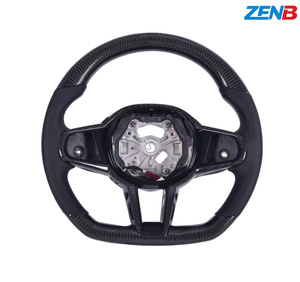Volant en cuir neuf avec fibre <span class=keywords><strong>de</strong></span> carbone pour BMW G20 G28 <span class=keywords><strong>G29</strong></span> G30 G32, améliore le confort et le style des voitures - Product Image 3