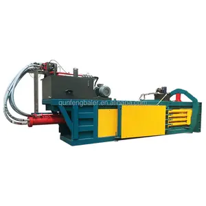 Horizontal semi-automatic waste paper hydraulic press machine