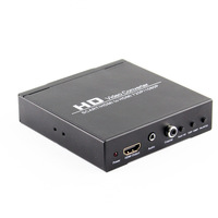 Convertisseur d'adaptateur coaxial d'origine HDMI péritel vers HDMI + RCA avec prise casque 3.5mm 720P/1080P