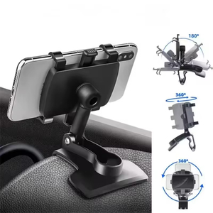 Multi-Functional <b>Car</b> Phone Stand Convenient <b>Mobile</b> Installation <b>for</b> Navigation Rear View Mirror Instrument Display - Product Image 1