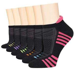 Wholesale White Compression Men's <strong>Trainer</strong> Running Ankle Nylon <strong>No</strong> <strong>Show</strong> <strong>Socks</strong> - Product Image 6