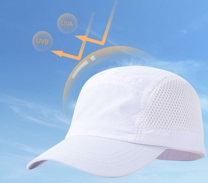 Biểu Tượng Tùy Chỉnh Mùa Hè Nylon Cắm Trại Hat Mùa Hè Thoáng Khí Trống Cắm Trại Cap 5 Bảng Điều Chỉnh Trucker Lưới Trại Cap - Product Image 3