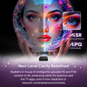 TV Box Android 14 con Realtek RTD1325, 2,4G/5G, Wifi Dual, Resolución 4K para <span class=keywords><strong>Asistente</strong></span> <span class=keywords><strong>de</strong></span> <span class=keywords><strong>voz</strong></span> <span class=keywords><strong>de</strong></span> <span class=keywords><strong>Google</strong></span>, mejor Amlogic S905X5M - Product Image 4