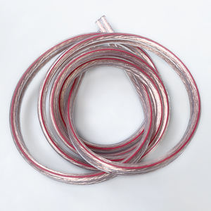 <span class=keywords><strong>Cable</strong></span> de audio 2 núcleos 4MM Cables transparentes Línea roja Cobre CCA OFC <span class=keywords><strong>Cable</strong></span> de <span class=keywords><strong>altavoz</strong></span> <span class=keywords><strong>Cable</strong></span> - Product Image 6