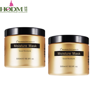 <span class=keywords><strong>Mascarilla</strong></span> de colágeno <span class=keywords><strong>Natural</strong></span> para alisar el cabello, máscara cosmética para tratamiento capilar de queratina con aceite de coco - Product Image 4