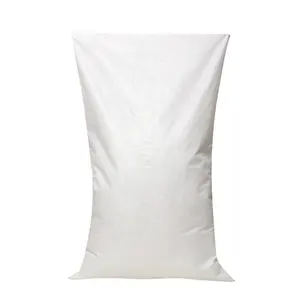 कृषि टुकड़े टुकड़े में सादे polypropylene थोक पीपी बुना बैग चावल बोरी 50kg