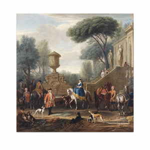 Dipinto a Olio Classico Fatto a Mano su Tela con Paesaggio Vivace, Decorazione Murale per Soggiorno, Esposizione da Galleria - Product Image 2