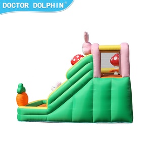 Gorila inflable <span class=keywords><strong>de</strong></span> uso doméstico con tobogán Combo Castillo hinchable para niños Jumper Jump Game Pool con soplador - Product Image 3