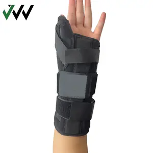 Polso acciaio Splint Wrap produzione di bracciale ortopedico tutore da polso