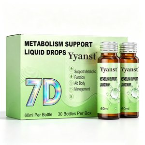 Suplemento Líquido Oral Premium para el Metabolismo 60ml, Mantiene la Función Metabólica, Ayuda al Control Corporal, Suplemento de Bienestar para Adultos OEM - Product Image 1