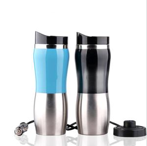 12-24V <span class=keywords><strong>thermos</strong></span> de tasse de chauffage de <span class=keywords><strong>voiture</strong></span> <span class=keywords><strong>électrique</strong></span>ment intelligents promotionnels de haute qualité en acier inoxydable <span class=keywords><strong>pour</strong></span> le voyage - Product Image 1