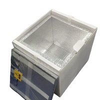 Glacière professionnelle en PP grande capacité, panneau isolant sous vide, pour chaîne du froid, boîte à glace médicale, boîte PPVIP, boîte de transport de vaccins