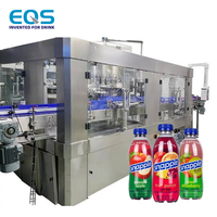Ligne de production complète de remplissage de jus de fruits en bouteilles PET de A à Z, machine de pasteurisation à remplissage à chaud, équipement d'usine