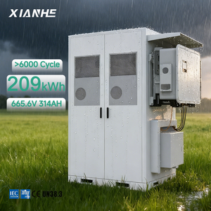 ตู้เก็บพลังงานภายนอกอาคาร XIANHE 209kW 241kWh พร้อมแบตเตอรี่ 314Ah รับประกัน 5 ปี สำหรับโรงงาน - Product Image 1