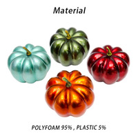 Citrouilles artificielles en vrac, citrouilles vintage réalistes, citrouilles en mousse pour la récolte, décoration d'automne et d'Halloween
