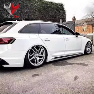 Barre latérale de pièces automobiles de haute qualité pour <span class=keywords><strong>Audi</strong></span> A4L B9 mise à niveau vers le matériau PP de la jupe latérale <span class=keywords><strong>RS4</strong></span> 2017-2019 - Product Image 2