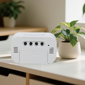 Hot bán Mini kỹ thuật số <span class=keywords><strong>LED</strong></span> báo động bàn đồng hồ với đèn nền báo lại câm Lịch hiển thị nhiệt độ pin Powered cho du lịch - Product Image 5