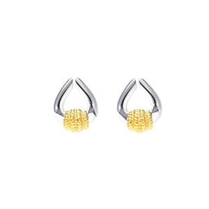 ต่างหูแฟชั่นแบบติดหู สแตนเลส 316L ชุบทอง PVD ทนทาน เป็นมิตรต่อสิ่งแวดล้อม - Product Image 2