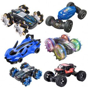 Auto de Carreras a Control Remoto de Alta Velocidad 2.4G 4WD, Juguete Listo para Usar, Mini Auto para Niños de 10 Canales con Alcance de 40-50m, Acrobacias en Interiores y Exteriores, Cable USB - Product Image 1