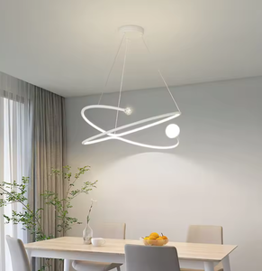 Zeal Lighting Sala de estar Diseñador Techo Iluminación colgante LED Luces colgantes modernas Candelabros - Product Image 6