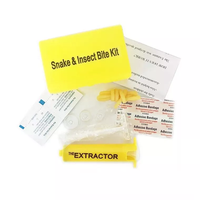 Extracteur de venin d'urgence pour l'extérieur, kit de premiers soins par aspiration de morsure d'insecte de serpent