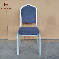 Chaise de banquet empilable moderne en métal pour mariage, restaurant, hôtel, bureau, conférence, événement - Vente en gros