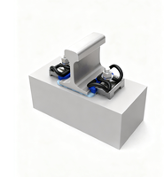 Sistema de Fijación de Rieles Tipo 1 y Tipo 2, Fijador de Rieles para Vigas de Hormigón, Pieza de Fijación para Vías Férreas, Material de Vía, Estándar Chino
