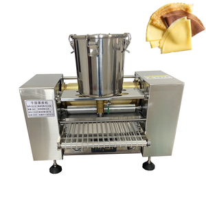 <b>Crepe</b> Tortilla Chapati Roti <b>Machine</b> Thousand Mille <b>Crepe</b> <b>Machine</b> <b>Crepe</b> Wrapper <b>Machine</b> Automatic - Product Image 1