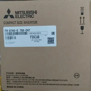 Inverter FR-D740 Mitsubishi FR-D740-0.4K-CHT VFD ringan dan serbaguna 3 fase AC 380-480V 0,4 KW