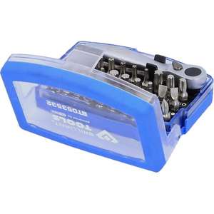 BRILLIANT <b>TOOLS</b> - BT053532 Bit set with bit reversing <b>ratchet</b> (32 pcs.) - EAN 4042146870761 INSERTS FOR SCREWING - Product Image 3
