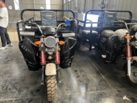 Motocicletas de 3 Ruedas Resistentes con Amortiguadores Reforzados, Ideales para Carreteras Irregulares en Zonas Rurales