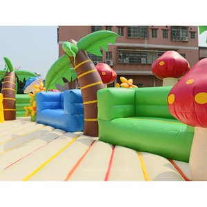 Parque de Atracciones inflable para niños y adultos, <span class=keywords><strong>playa</strong></span> de mar, 10x10m, con gran sofá inflable para entretenimiento al aire libre - Product Image 4