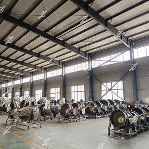 Mélangeur de sucre multifonctionnel pour la transformation des aliments, sauce à tartre, bouilloire à double paroi Cleveland avec agitateur planétaire - Product Image 6