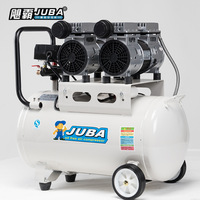 Compresseur d'air sans huile Juba 55L, 2 cylindres, type piston, pour usage dentaire et peinture