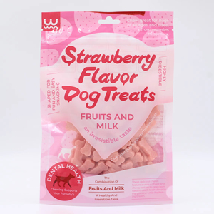 Commercio all'ingrosso di latte di capra per animali domestici snack dentali per cani formaggio di <span class=keywords><strong>Yak</strong></span> naturale sapore di fragola osso dentale mastica per la formazione di animali domestici ricompense - Product Image 1