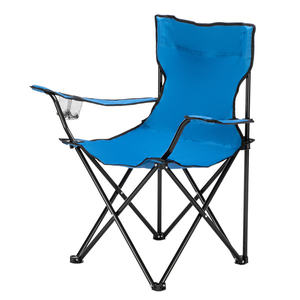 DB Blue 80x50x50 Lightweight Portable Foldable Camp Chair Custom Logo Garden Chair for Outdoor <b>Camping</b> <b>Hiking</b> Travelling Picnics - Product Image 1