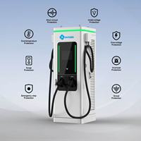 Station de recharge pour véhicules électriques Ocp1.6 Ocpp2.0 200kW 240kW double CCS2 Chademo DC nouvelle pour la recharge de camions électriques du sol au sol
