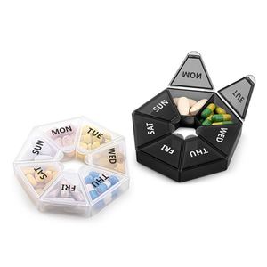 Pastillero Semanal de Siete Días, Organizador de Medicamentos con 7 Compartimentos, Contenedor de Vitaminas Personalizado - Product Image 2