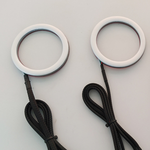 Nuovo anello <span class=keywords><strong>LED</strong></span> angel eyes ad alta luminosità 95mm Angel eyes halo per HID <span class=keywords><strong>LED</strong></span> milky cover - Product Image 1