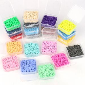 Hot Sale Custom Round Clay Beads Box For Jewelry Making Bracelet High Quality DIY Polymer Clay Beads